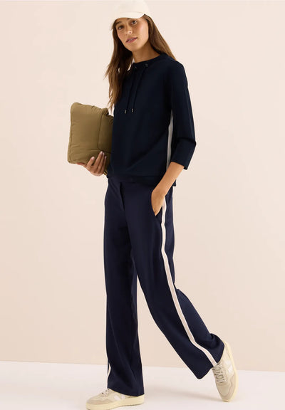 CECIL Sweater with Side Piping
