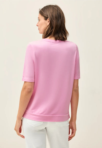 CECIL Top with wording(Cherry Blossom)