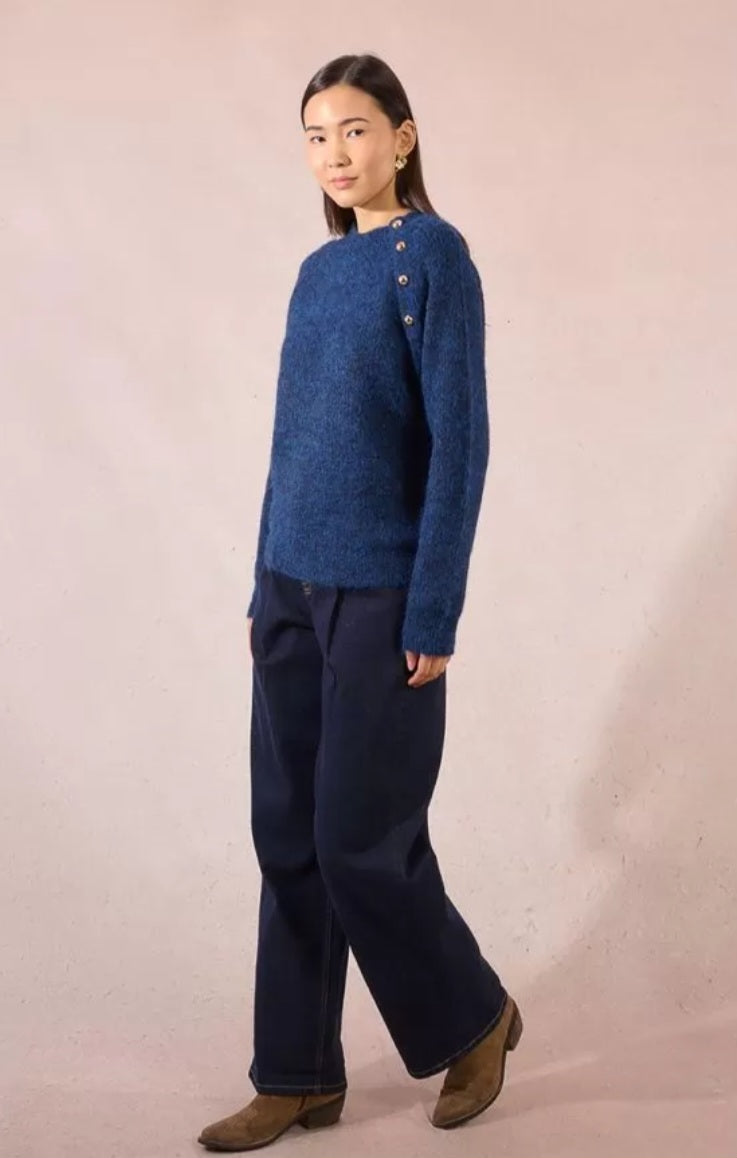 Johanna Sweater (Navy/Blue)