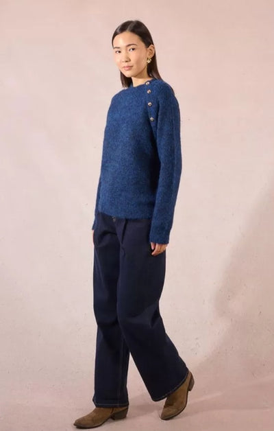Johanna Sweater (Navy/Blue)