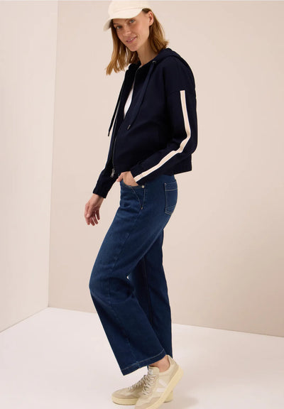 CECIL Jacket With Stripe (Navy)