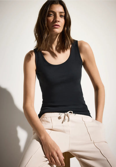 CECIL Basic Top (Black)
