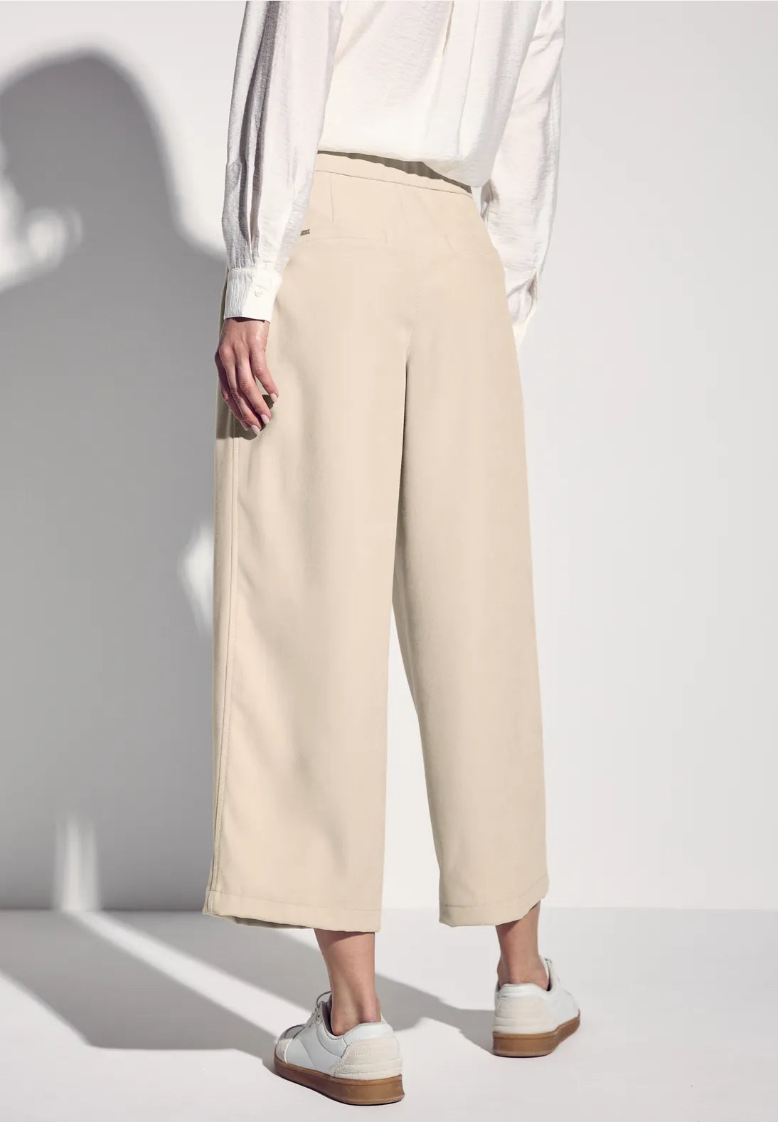 Street One Culotte Soft Velvet (Beige)