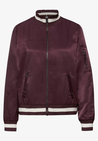 Street One Satin Bomber (Jazz Berry)