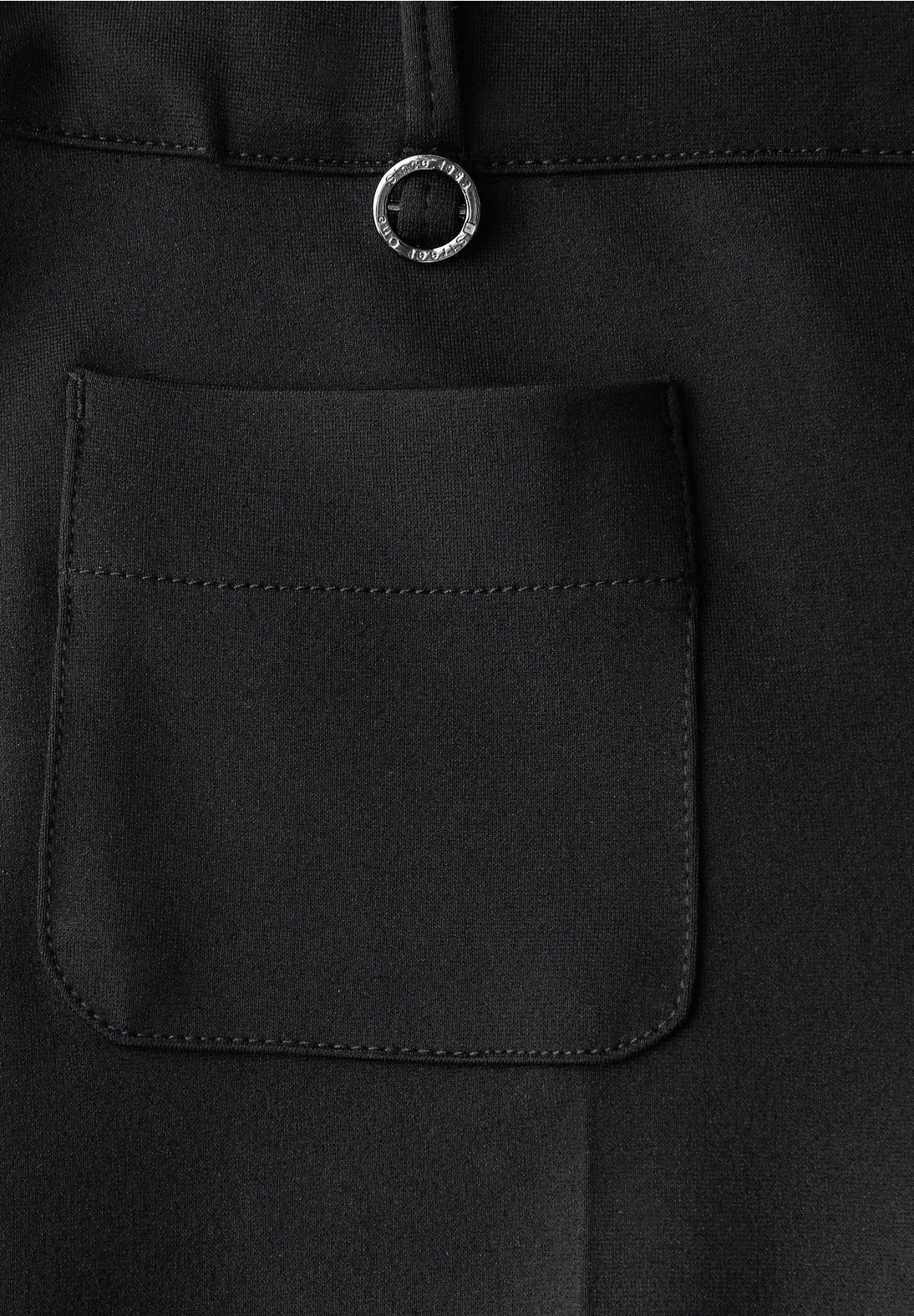 Street One (Black) Front Pocket Straight Leg Trousers