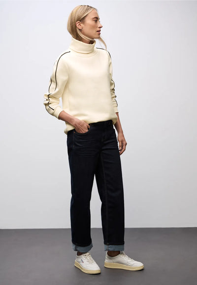 Street One Sweater with high collar