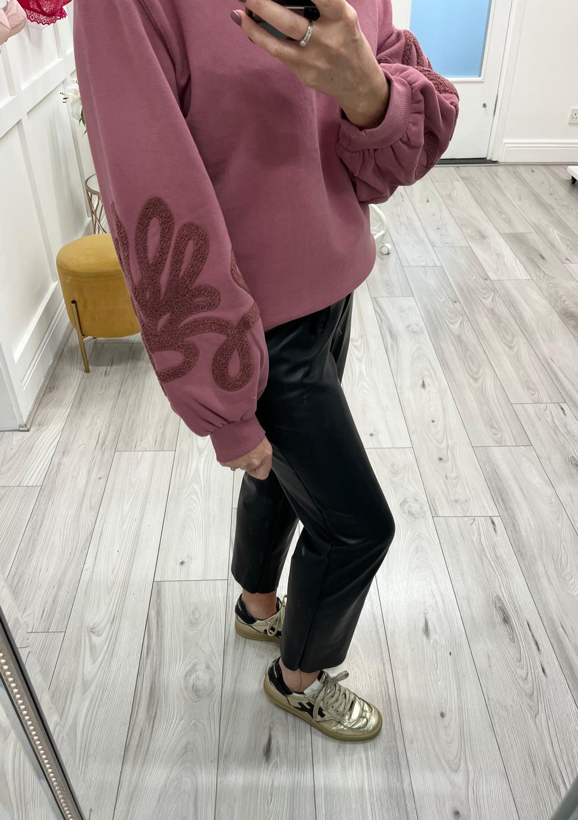 Quincy Sweater (Mauve)