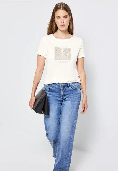 Street One 'Stay Connected' T Shirt