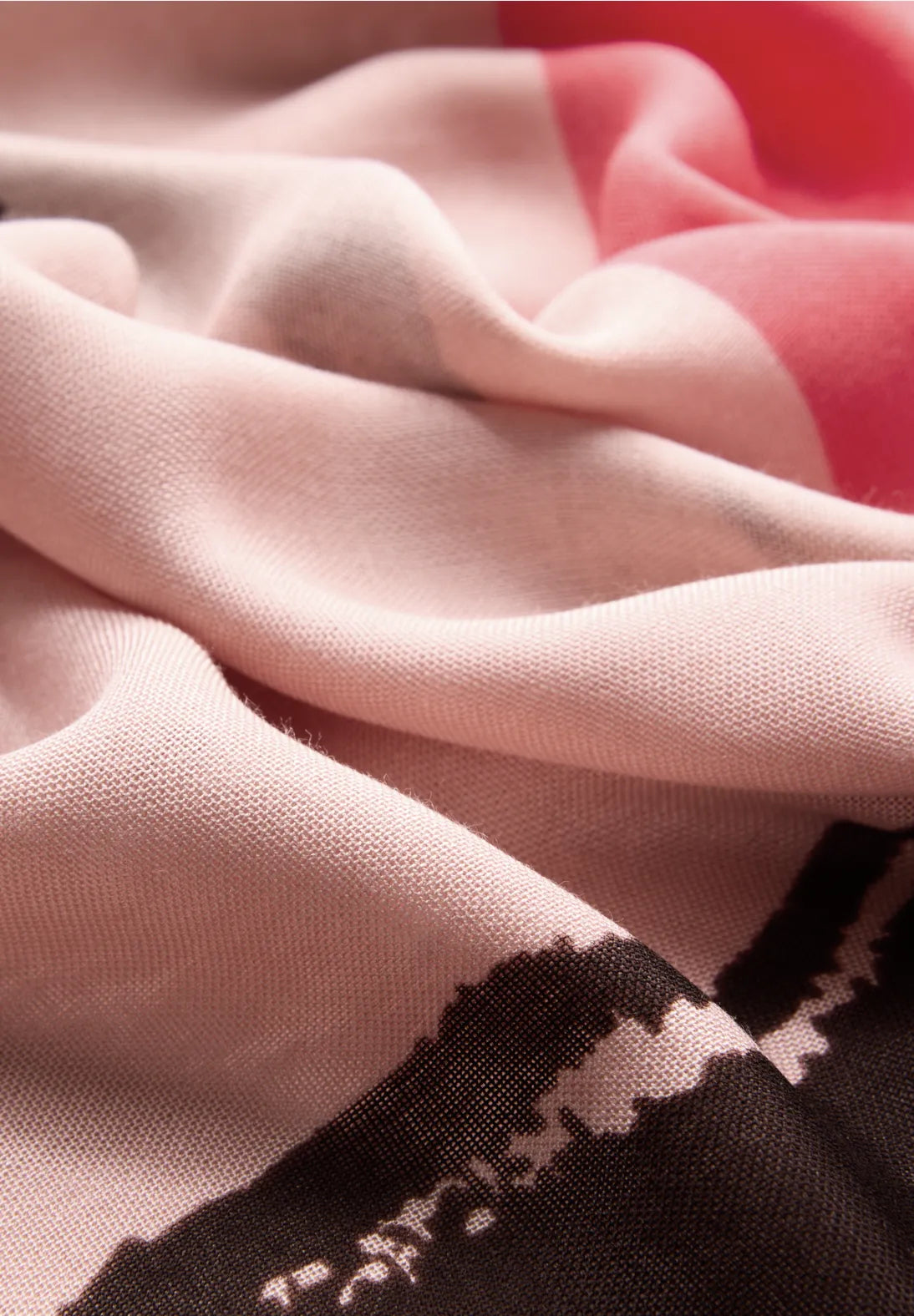 Street One Lightweight patterned scarf (Rose)