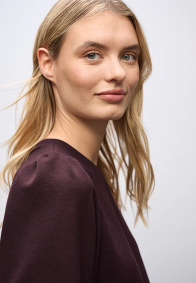 Street One Plum Modal Sweater