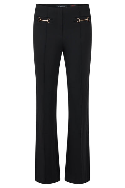 Robell Trousers Joella Black (90)