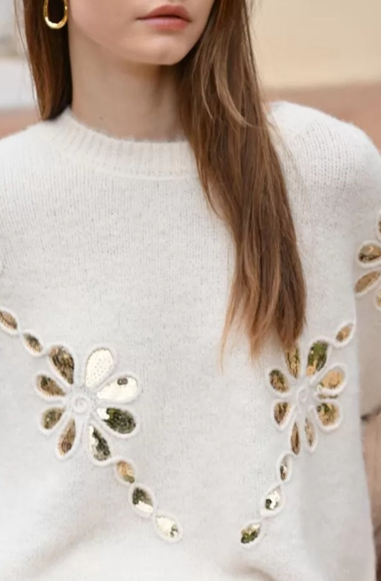 Abbie Sweater (Off White)