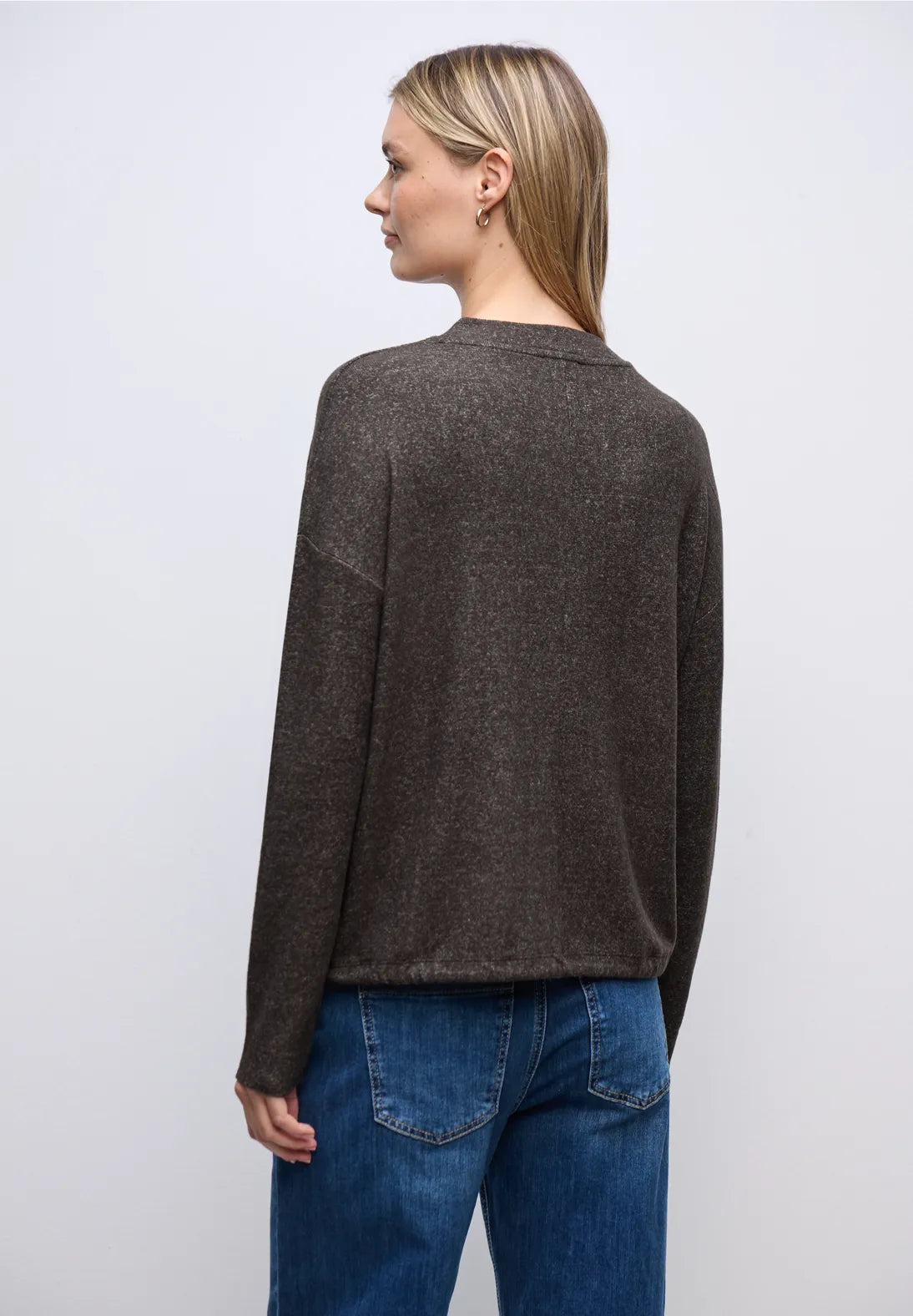Street One Soft Turtle Neck Sweater (Brown)