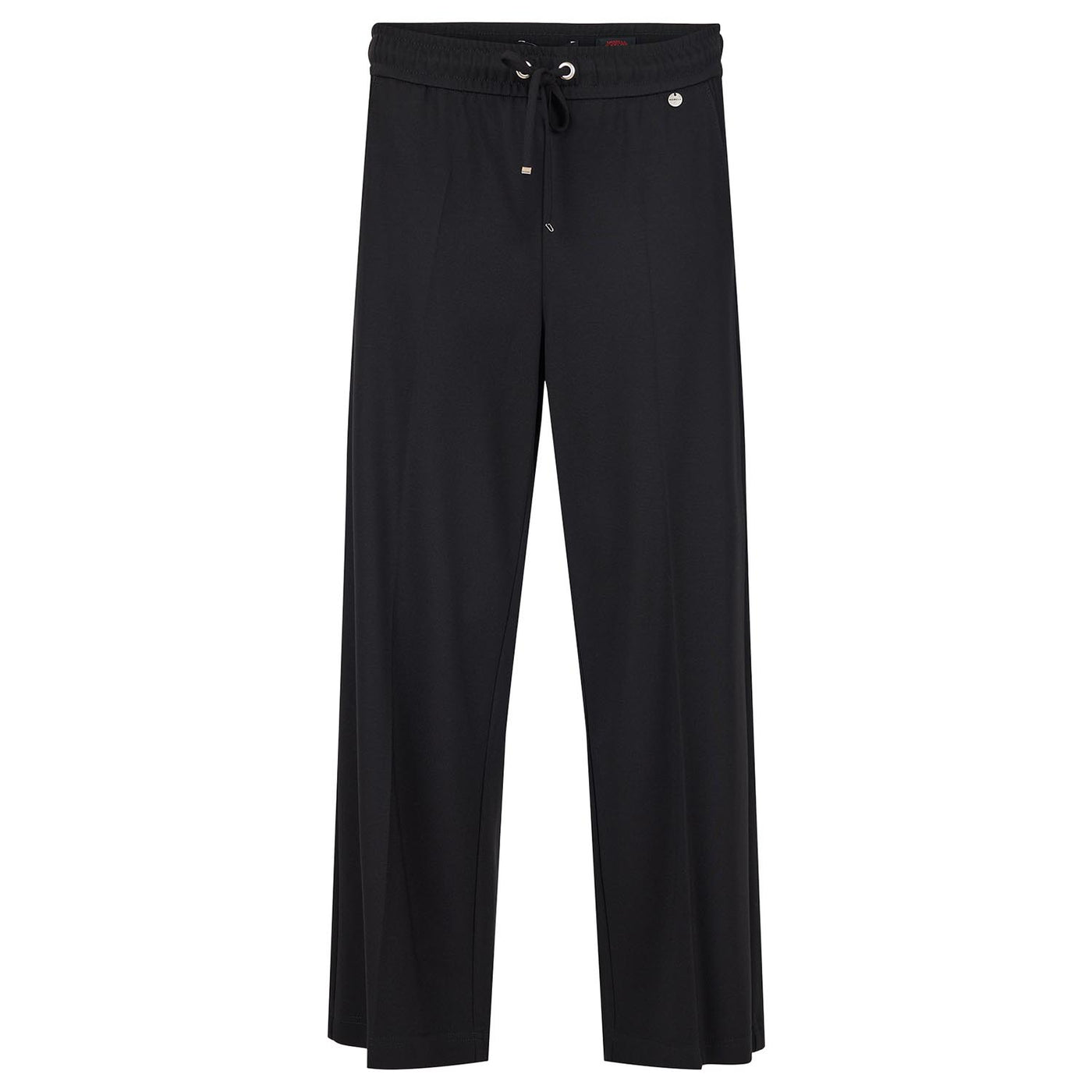 Robell Kati 09 ( Black) Wide Leg Faux Leather Culotte