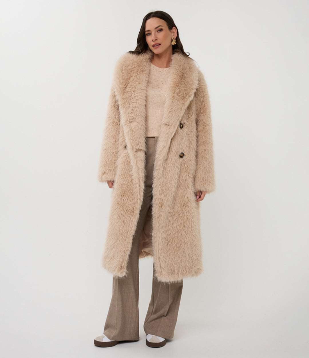 Kay Faux Fur Coat