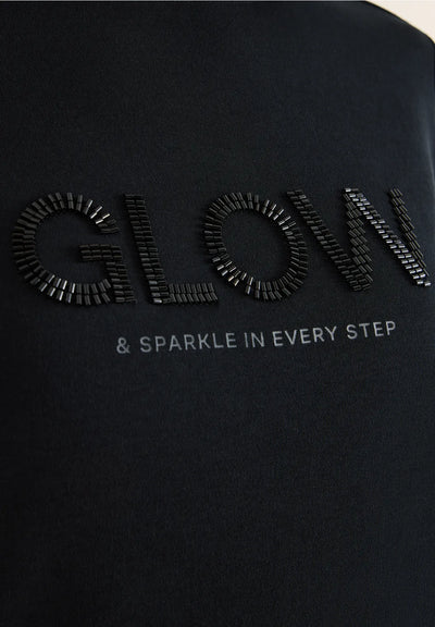 CECIL 'Glow' Long Sleeved T-Shirt (Black)