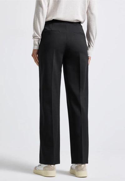 Street One (Black) Front Pocket Straight Leg Trousers