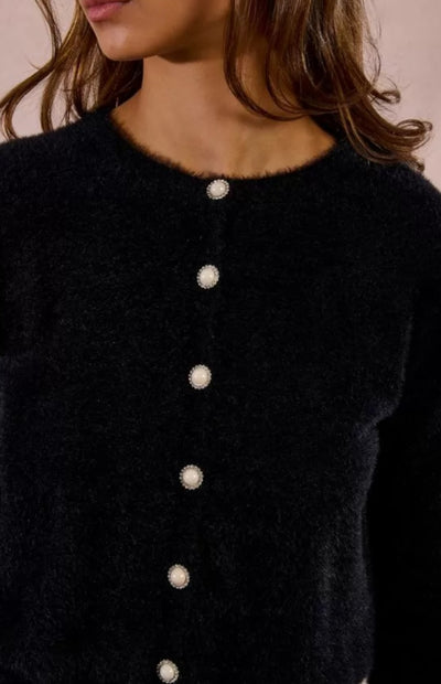 Bailey fitted Cardigan(Black)