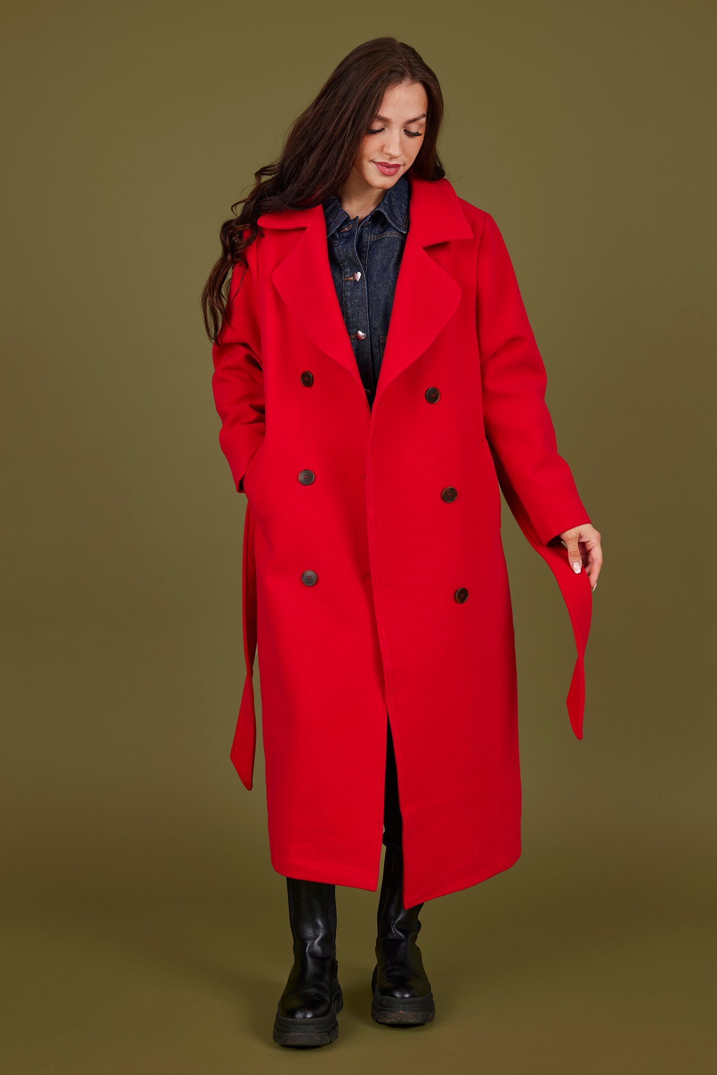 Jessie Coat (Red)