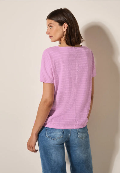 CECIL Smocked T-shirt (Cherry Blossom)