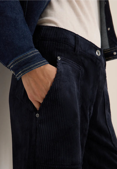 CECIL Corduroy Style Neele (Navy)