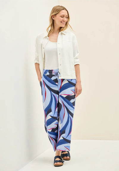 CECIL Style Neele Trousers (Urban Navy)