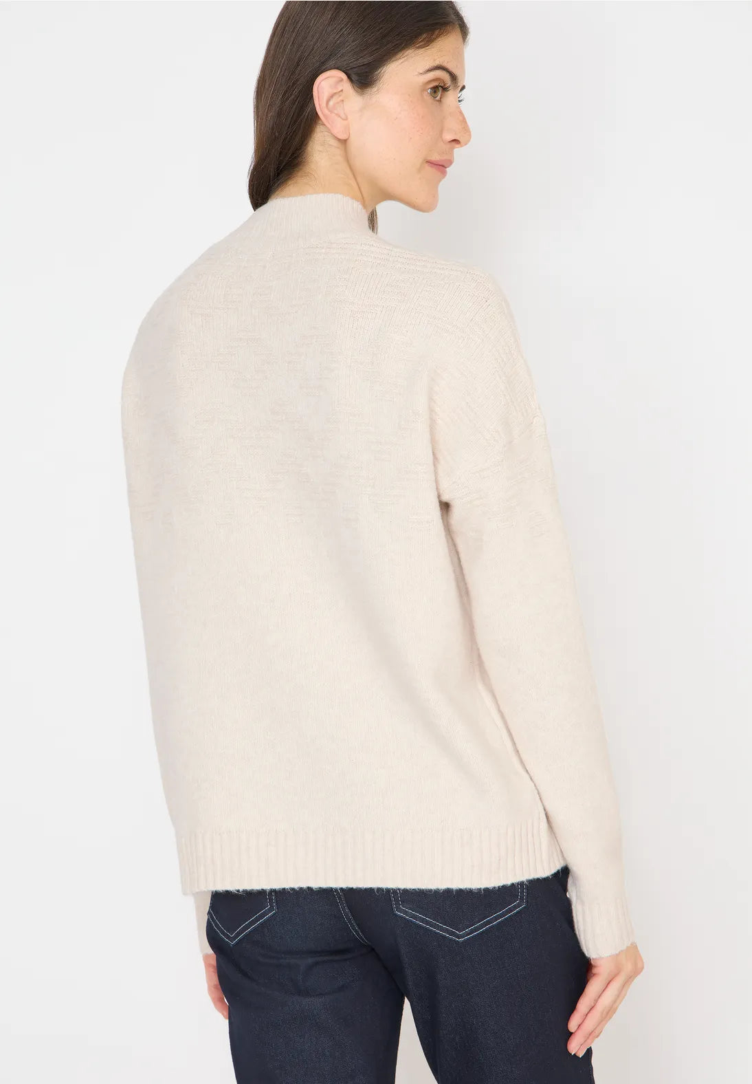 CECIL Oatmilk Sweater Knit