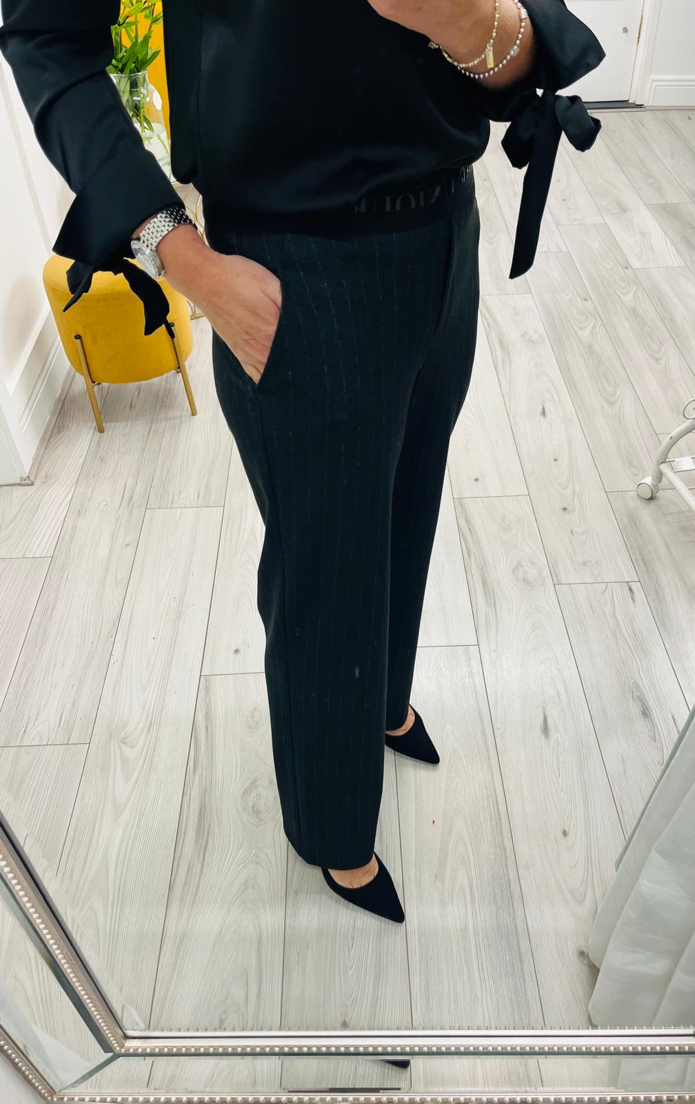 Robell Britt Trousers (pinstripe)