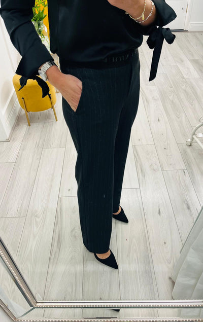 Robell Britt Trousers (pinstripe)