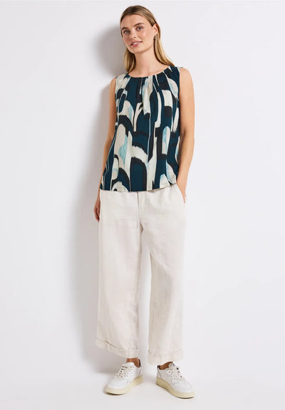 Street One Blouse top with ruffles