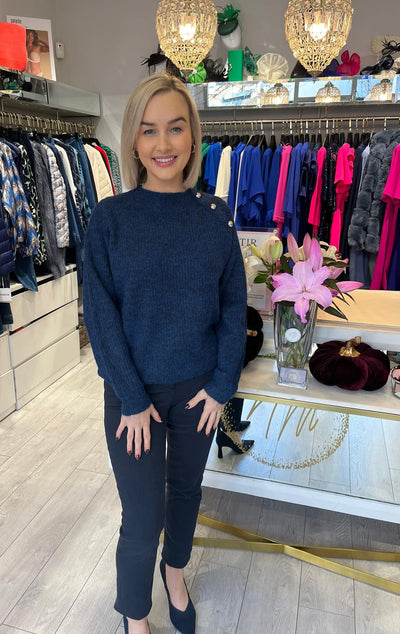 Johanna Sweater (Navy/Blue)