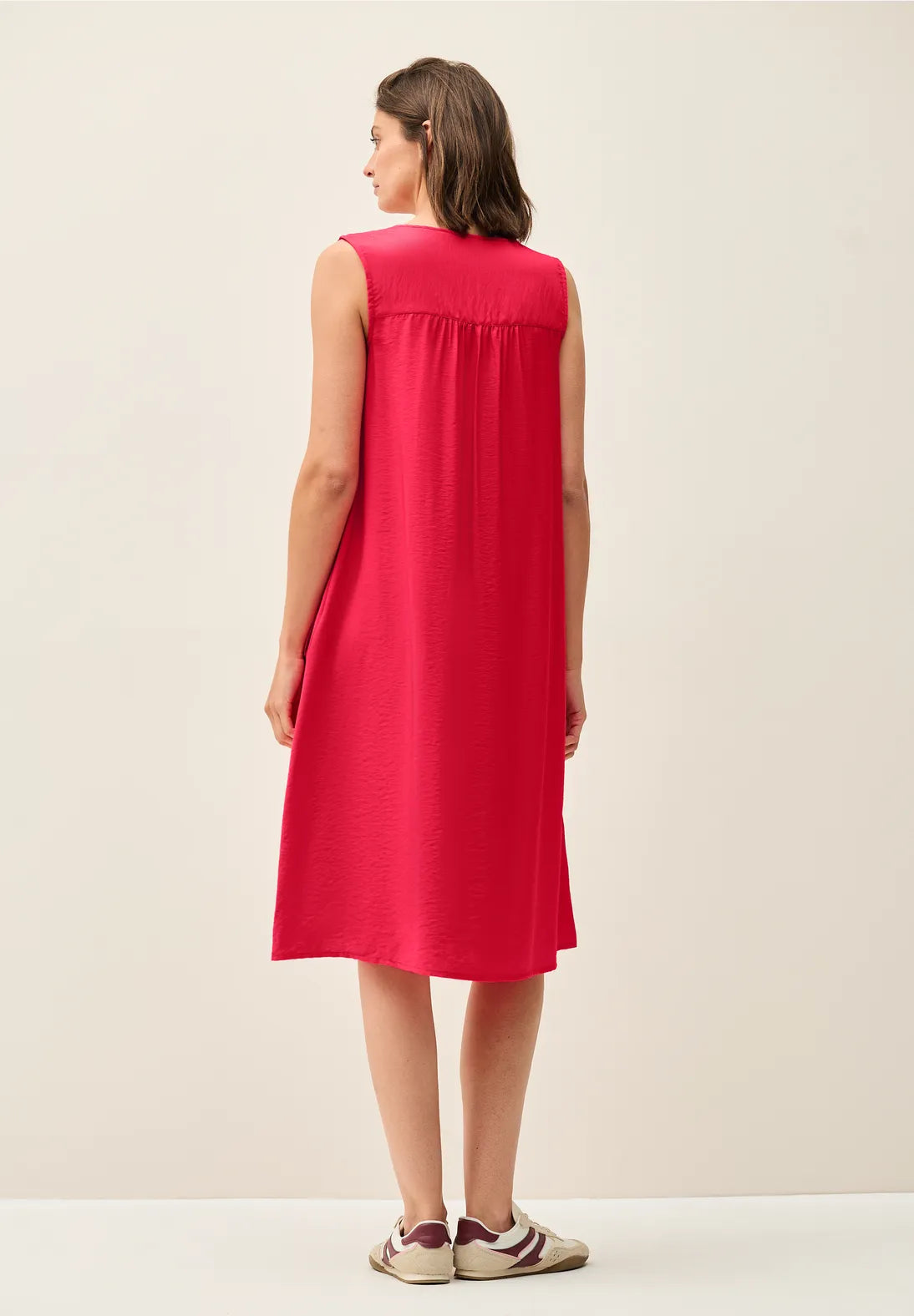 CECIL Sleeveless Dress(Apple Red)