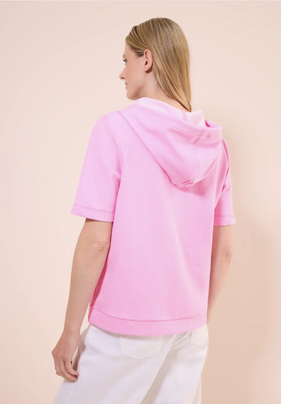 CECIL Short Sleeve Sweater (Cherry Blossom)