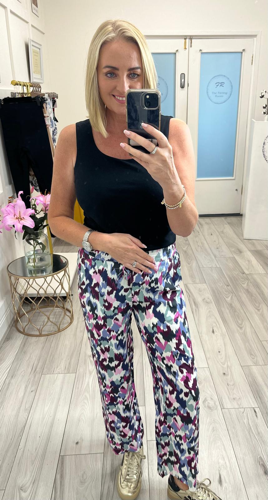 CECIL Style Neele Trousers with Print (26 inch)