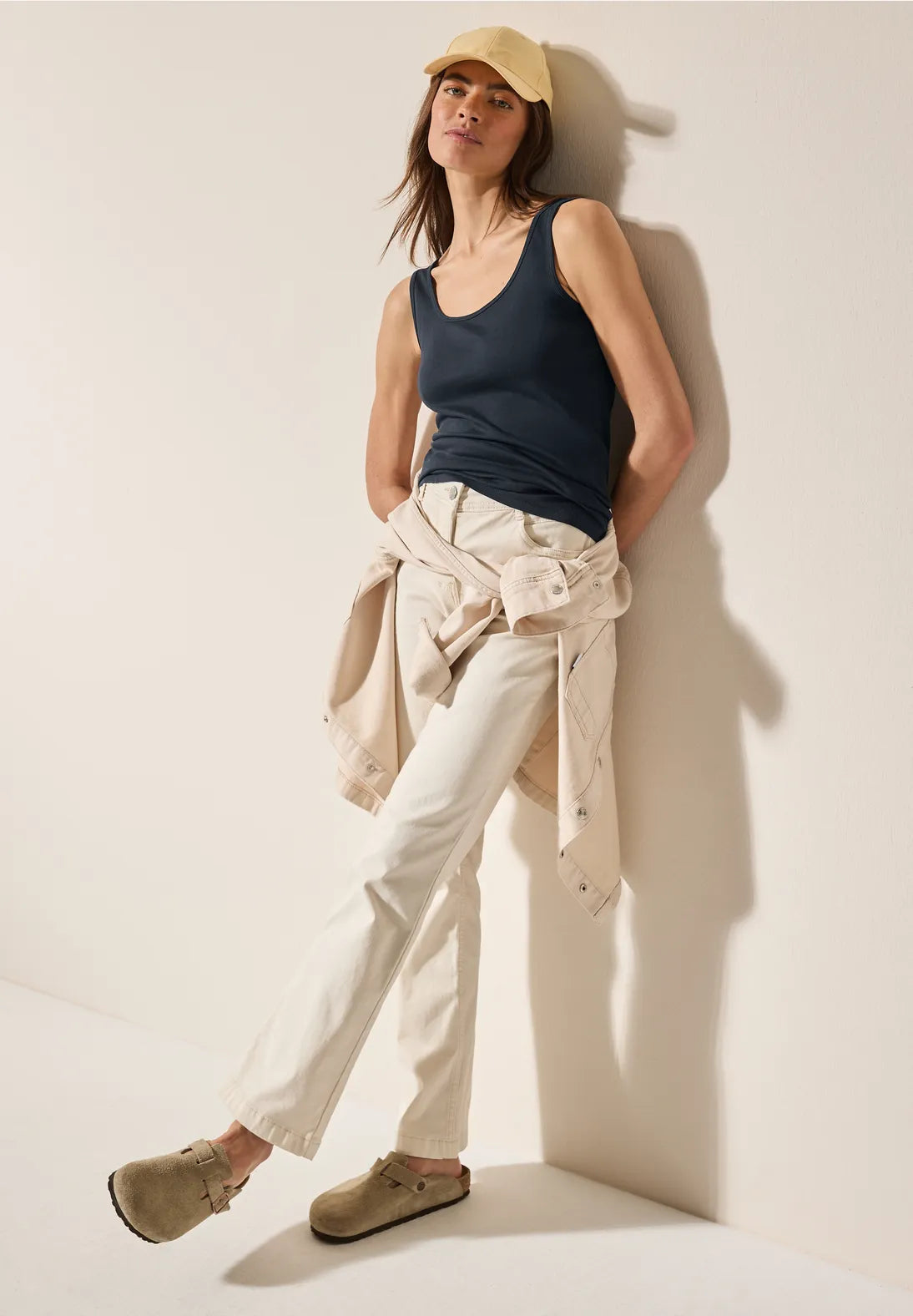 CECIL Basic Top (navy)
