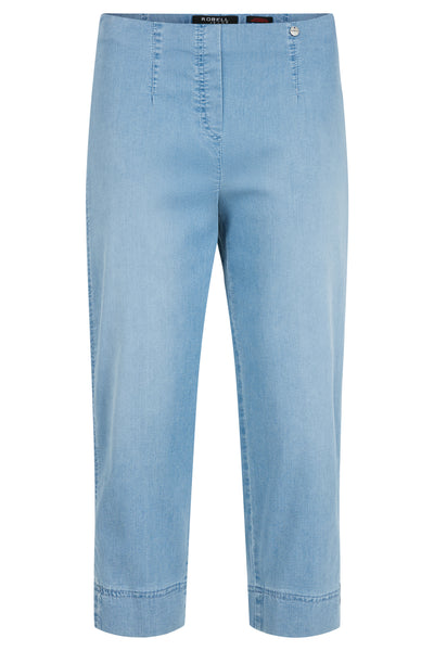 Robell Marie (capri length) in soft denim