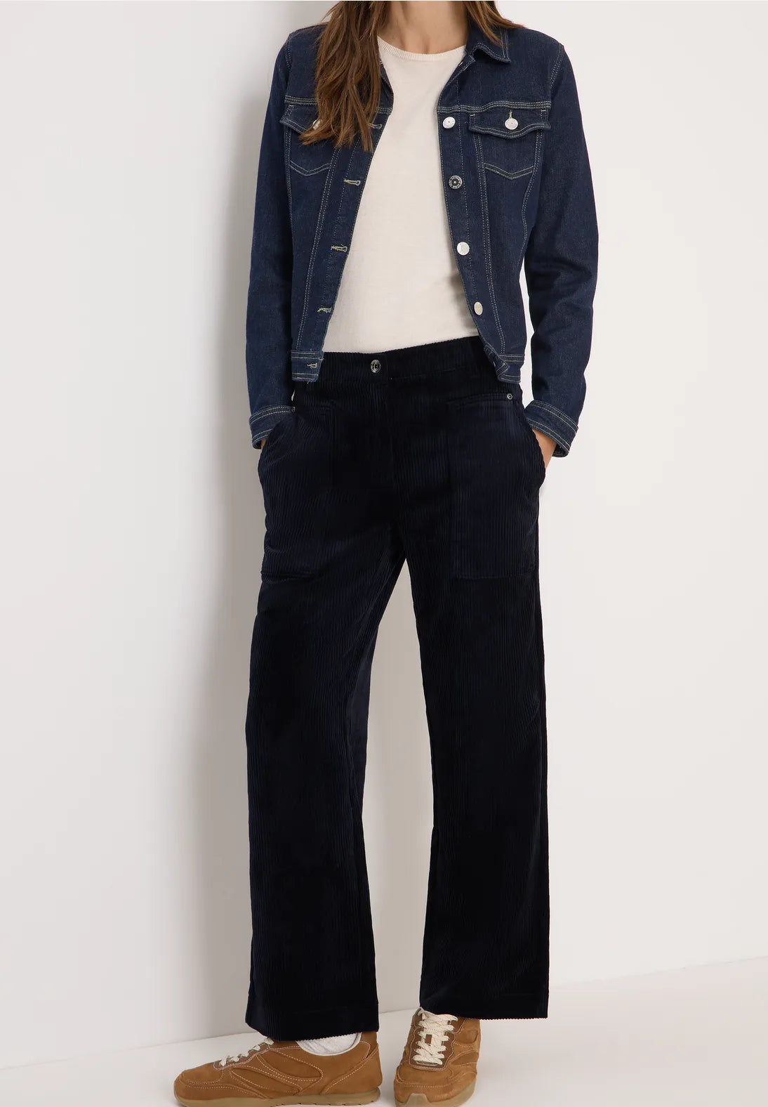 CECIL Corduroy Style Neele (Navy)