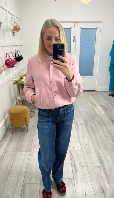 CECIL Fake Wool Bomber Jacket