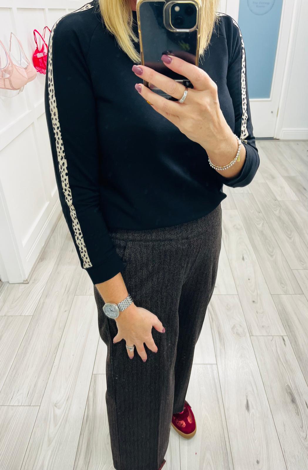 Street One Culotte Fishbone Trousers (26 inch)