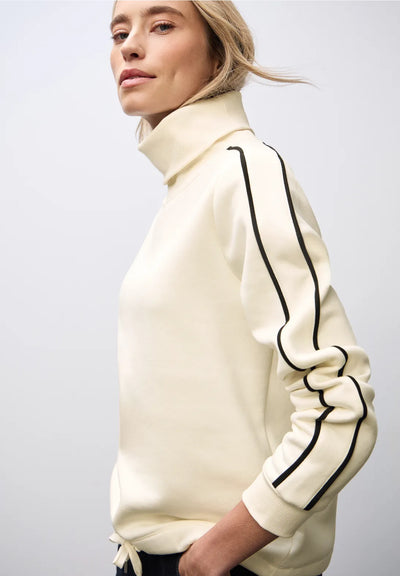 Street One Sweater with high collar