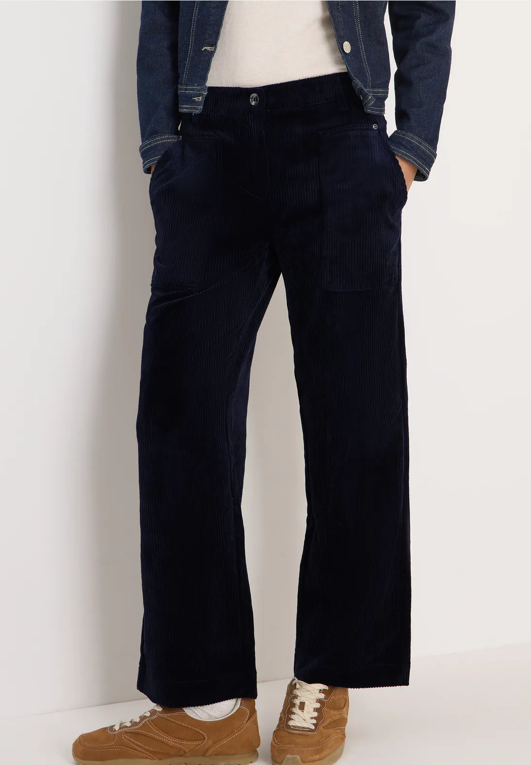 CECIL Corduroy Style Neele (Navy)