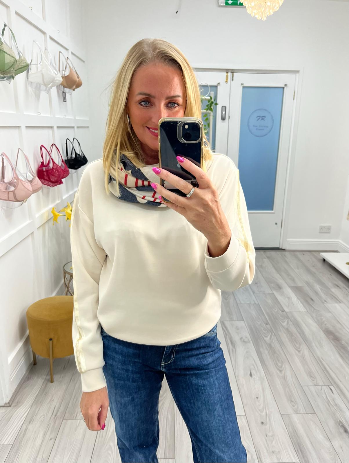 Abigail Rhinetone Sweater