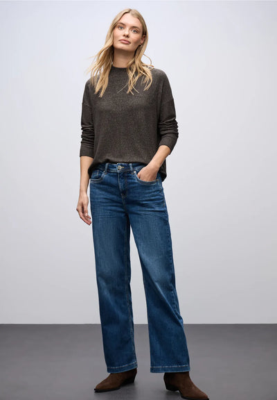 Street One Soft Turtle Neck Sweater (Brown)