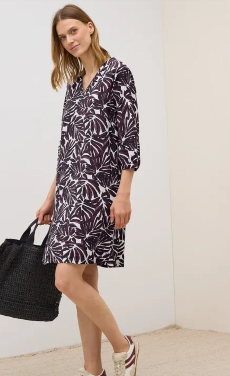 CECIL Dress (Mulberry Red)