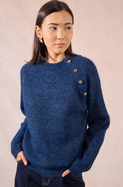 Johanna Sweater (Navy/Blue)
