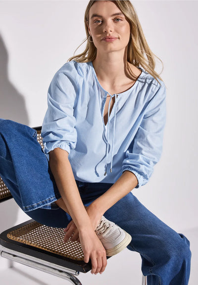 Street One Striped cotton blouse