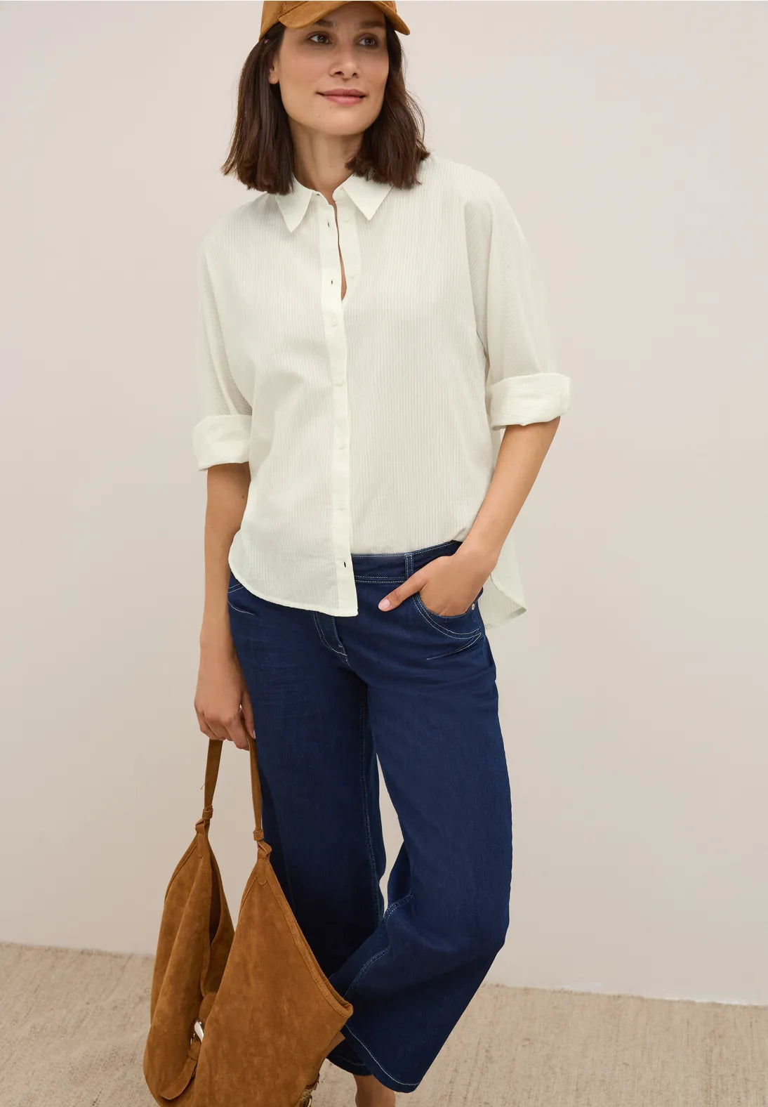 CECIL
Blouse with striped structure