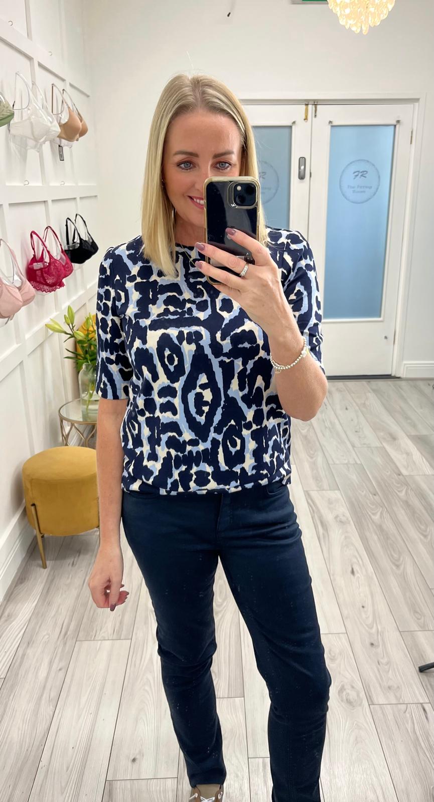 CECIL Modal top with Print