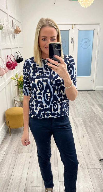 CECIL Modal top with Print