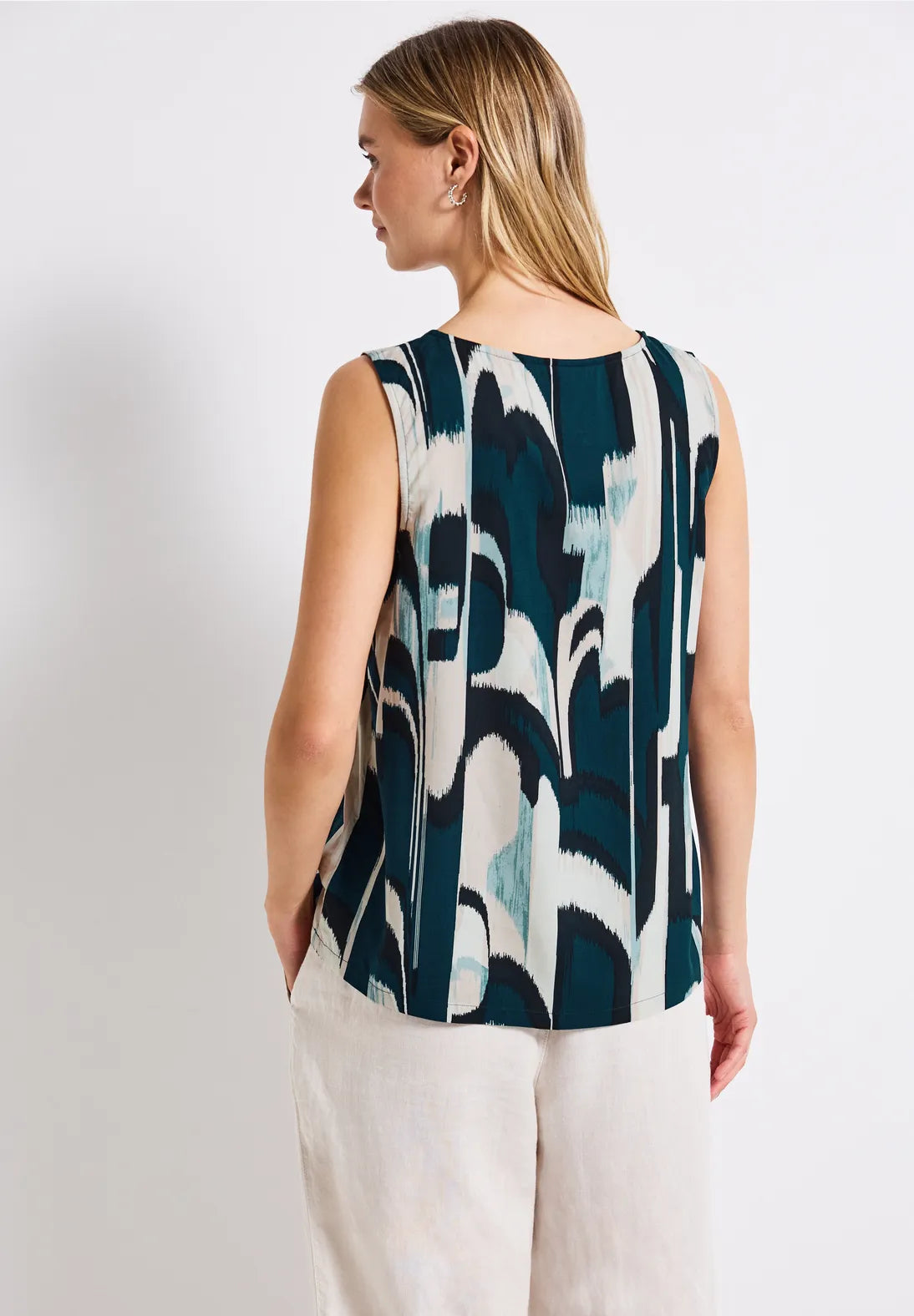 Street One Blouse top with ruffles